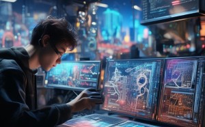 科技动态贴图制作教程