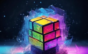 科技动态魔方壁纸详解